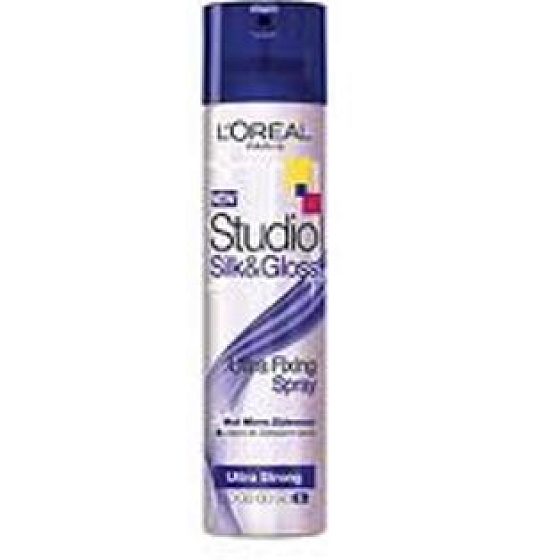 Loreal Studio Line Silk & Gloss Ultra Fix Hairspray 250 ml