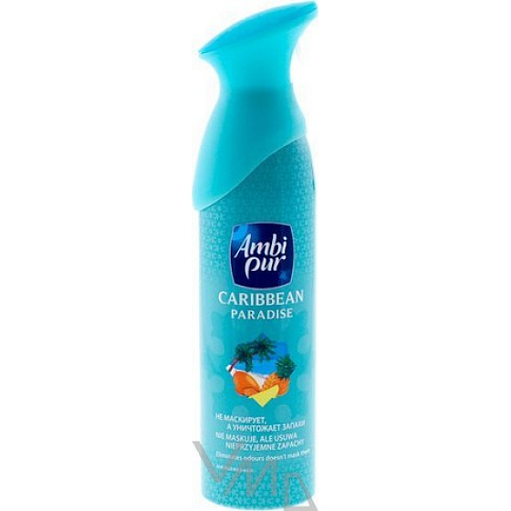 Ambi Pur Caribbean Paradise air freshener spray 300 ml