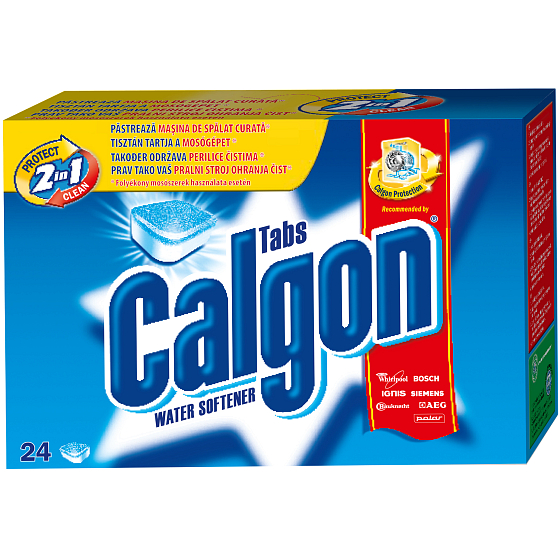Calgon Protect 2in1 Clean Water Softener 24 Pieces