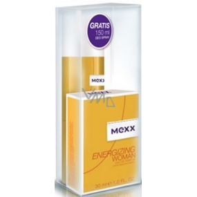 Mexx Energizing Woman eau de toilette 30 ml + deodorant spray 150 ml, gift set