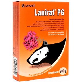 Prost Lanirat PG granules for killing rats, rats, mice and house mice 200 g