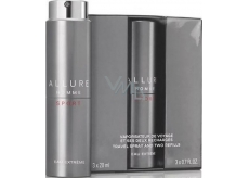 Chanel Allure Homme Sport Eau Extréme Eau de Parfum for men 2 x 20 ml + 1 x spray 20 ml