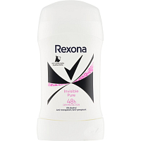 Rexona Invisible Pure antiperspirant deodorant stick for women 50 ml