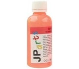 JP arts Paint for textiles on light materials glowing in the dark neon orange 50 g