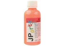JP arts Paint for textiles on light materials glowing in the dark neon orange 50 g