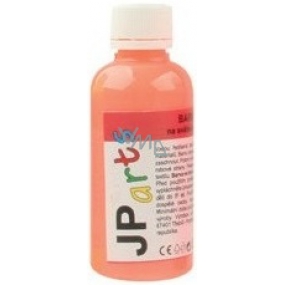 JP arts Paint for textiles on light materials glowing in the dark neon orange 50 g
