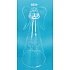 Glass angel for standing 16 cm