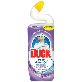 Duck 5in1 Lavender Toilet liquid cleaner with lavender scent 750 ml