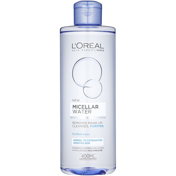 Loreal Paris Micellar Water micellar water for normal to combination, sensitive skin 400 ml