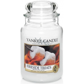 Yankee Candle Fireside Treats - Fun by the campfire scented candle Classic large glass 623 g