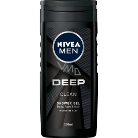 Nivea Men Deep shower gel 250 ml