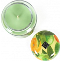 Heart & Home Tangerine, lime and basil Soy scented candle medium burns up to 30 hours 110 g