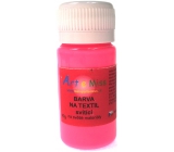Art e Miss Glow-in-the-dark textile dye for light materials 81 Neon pink 40 g