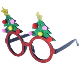 Christmas tree glasses