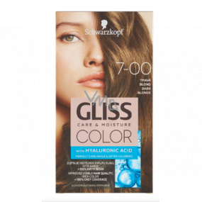 Schwarzkopf Gliss Color hair color 7-00 Dark blond 2 x 60 ml
