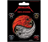 Epee Merch Metallica Vinyl stickers 5 pieces