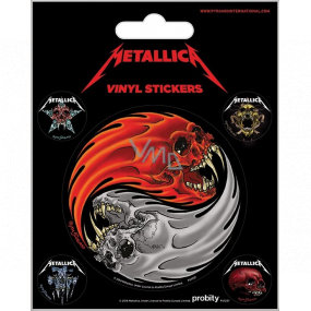 Epee Merch Metallica Vinyl stickers 5 pieces