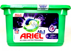 Ariel All in1 Pods + Lenor Unstoppables gel capsules for washing long-lasting fragrance 12 pieces 301.2 g