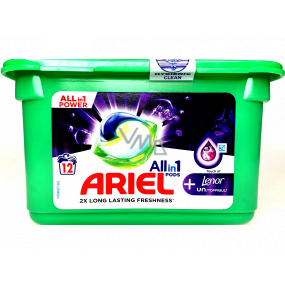 Ariel All in1 Pods + Lenor Unstoppables gel capsules for washing long-lasting fragrance 12 pieces 301.2 g