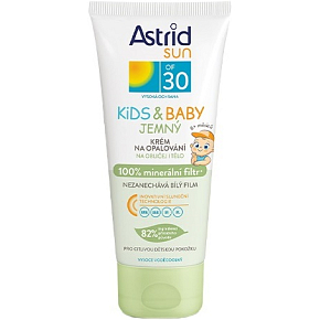 Astrid Sun Kids & Baby SPF30 Gentle Sunscreen Cream 100 ml