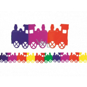Garland Train color 400 x 18 cm