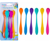 First Steps Spoon for toddlers from 6 months long 5 pieces