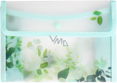 Albi Document case Green flowers B6 - 212 mm x 152 mm