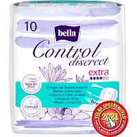 Bella Control Discreet Extra Incontinence Pads, 10 pcs