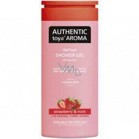 Authentic Toya Aroma Strawberry & Mint aromatic shower gel 400 ml