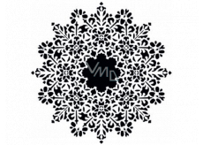 Art e Miss Plastová šablona pro kreativní tvorbu Mandala 29,5 x 29,5 cm