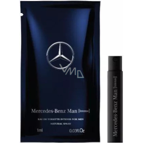 Mercedes-Benz Men Intense Eau de Toilette for men 1 ml with spray, vial