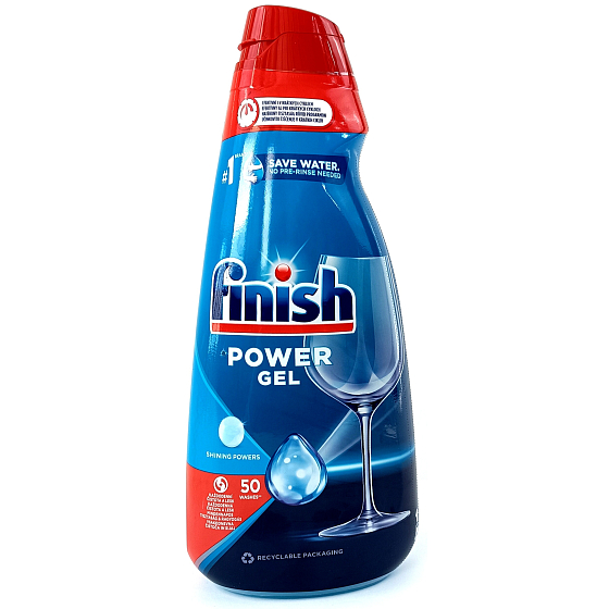 Finish Power Gel Gel Dishwasher Cleaner 50 doses 1000 ml