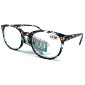 Berkeley Reading dioptric glasses +3.0 plastic blue-brown 1 piece MC2198