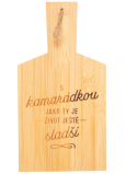 Albi Board with dedication Friend 14 x 26,5 x 1 cm