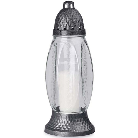 Bolsius Glass lamp 29 cm 120 g mix colours