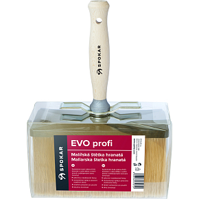 Spokar Evo Profi Square Painting Brush, 180 × 80 mm