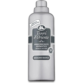 TESORI d´ORIENTE FABRIC SOFTENER MUSCHINO BIANCO silver 760 ML 42 DOSES 5892