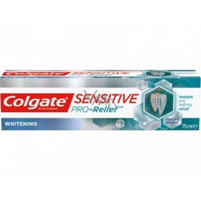 Colgate Sensitive Pro Relief Whitening toothpaste with a whitening effect of 75 ml
