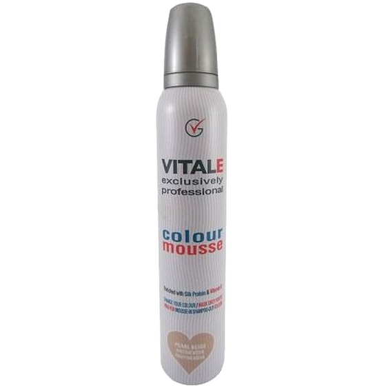 Vitale Exclusively Professional Coloring Mousse With Vitamin E Pearl Beige - Pearl Beige 200 ml