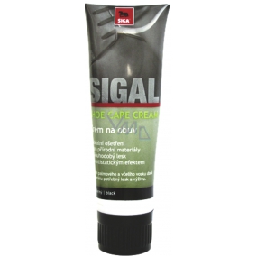 Sigal Black with shoe cream applicator 50 ml