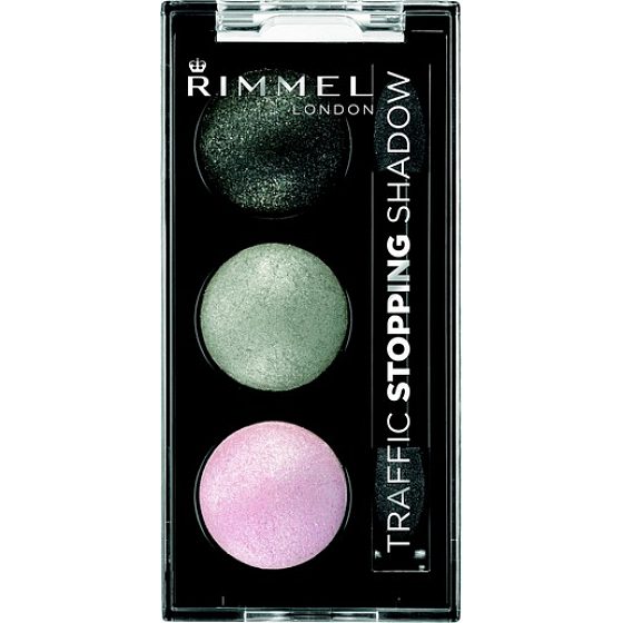 Rimmel London Traffic Stopping Baked Trio Eyeshadow 006 Sharp Turm 2.4 g