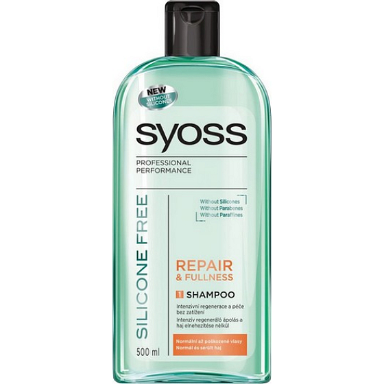 Syoss Repair & Fullness Silicone Free silicone-free hair shampoo 500 ml