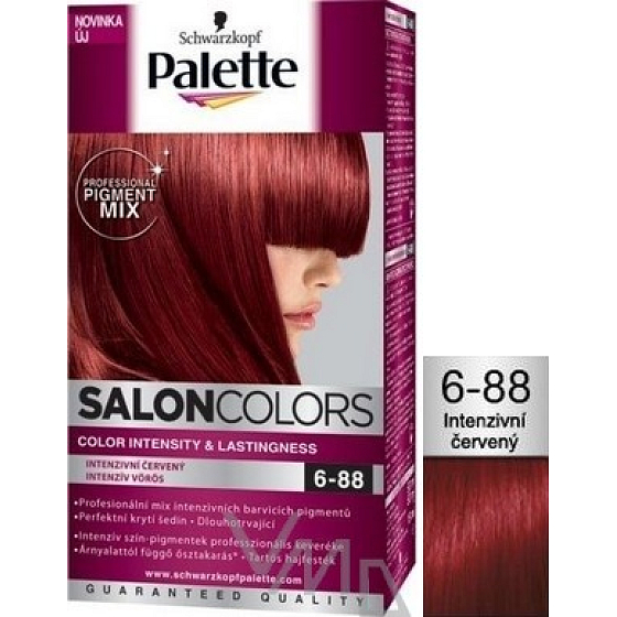 Schwarzkopf Palette Salon Colors Hair Color 6-88 Intense Red