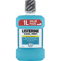 Listerine Cool Mint Mouthwash, 1 l