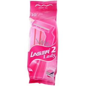 Laser 2 Lady disposable 2-blade shaver 10 pieces