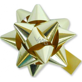 Nekupto Starfish large metal gold 8 cm