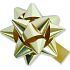 Nekupto Starfish large metal gold 8 cm