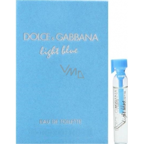 Dolce & Gabbana Light Blue eau de toilette for women 2 ml, vial