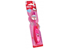 Hello Kitty Soft Flashing Toothbrush with 1 Minute Timer for Kids