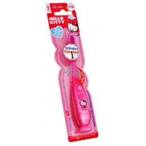 Hello Kitty Soft Flashing Toothbrush with 1 Minute Timer for Kids